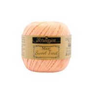 Scheepjes Maxi Sweet Treat 523 Pale Peach - barackszín pamut fonal  - cotton yarn