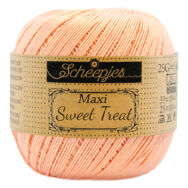 Scheepjes Maxi Sweet Treat 523 Pale Peach - barackszín pamut fonal  - cotton yarn