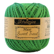 Scheepjes Maxi Sweet Treat 606 Grass Green - fűzöld pamut fonal  - cotton yarn