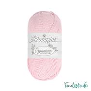 Scheepjes Organicon 206 Soft Blossom - pink - halványrózsaszín - biopamut fonal - organic cotton yarn Scheepjes Organicon 206 Soft Blossom - pink - halványrózsaszín - biopamut fonal - organic cotton yarn