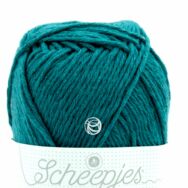 Scheepjes Linen Soft 608 blue - len keverék fonal - yarn blend