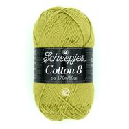 Scheepjes Cotton8 669 green - zöld pamut fonal - cotton yarn Scheepjes Cotton8 669 green - zöld pamut fonal - cotton yarn