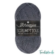 Scheepjes Scrumptious 306 Lamington - szürke öko akril fonal - recycled gray acrylic yarn blend