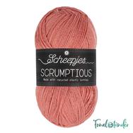 Scheepjes Scrumptious  308 Grapefruit Curd Tart - narancssárga öko akril fonal - recycled pink-orange acrylic yarn blend