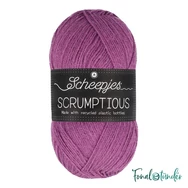 Scheepjes Scrumptious 312 Blackberry Honey Gelato - szederlila öko akril fonal - recycled pink acrylic yarn blend