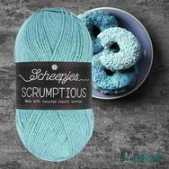Scheepjes Scrumptious 314 Blue Glazed Doughnut - világoskék öko akril fonal - recycled blue acrylic yarn blend Scheepjes Scrumptious 314 Blue Glazed Doughnut - világoskék öko akril fonal - recycled blue acrylic yarn blend