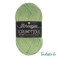 Scheepjes Scrumptious 318 Pistachio Bundt Cake - pisztácia zöld öko akril fonal - recycled green acrylic yarn blend