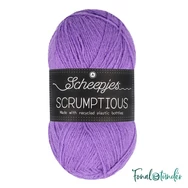 Scheepjes Scrumptious 320 Sweet Potato Mochi - lila öko akril fonal - recycled purple acrylic yarn blend