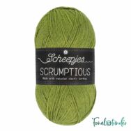 Scheepjes Scrumptious 325 Baklava - sötét pisztácia zöld öko akril fonal - recycled green acrylic yarn blend