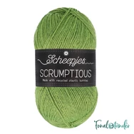 Scheepjes Scrumptious 326 Matcha Chiffon Cake - világoszöld öko akril fonal - recycled green acrylic yarn