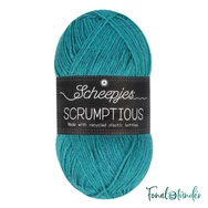 Scheepjes Scrumptious 328 Ocean Pudding Cup - kék öko akril fonal - recycled blue acrylic yarn blend