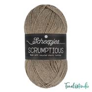 Scheepjes Scrumptious 333 Poppy Seed Blondie - drapp öko akril fonal - recycled acrylic yarn blend Scheepjes Scrumptious 333 Poppy Seed Blondie - drapp öko akril fonal - recycled acrylic yarn blend