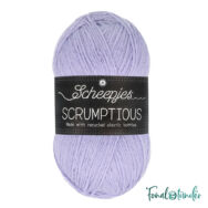 Scheepjes Scrumptious 334 Lavender Slice - lila öko akril fonal - recycled purple acrylic yarn blend