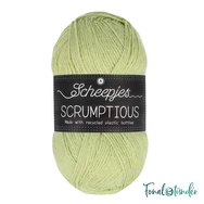 Scheepjes Scrumptious 337 Key Lime Pie - világoszöld öko akril fonal - recycled lightgreen acrylic yarn blend