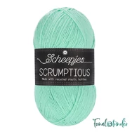 Scheepjes Scrumptious 339 Grasshopper Pie - világoszöld öko akril fonal - recycled lightgreen acrylic yarn blend