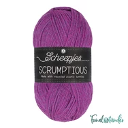 Scheepjes Scrumptious  376 Acai Bowl - lila öko akril fonal - recycled purple acrylic yarn blend