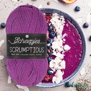 Scheepjes Scrumptious  376 Acai Bowl - lila öko akril fonal - recycled purple acrylic yarn blend