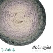 Scheepjes Whirligig 201 - Grey to Lavender - Szürkétől Levenduláig - színátmenetes gyapjú fonal - wool yarn - 02