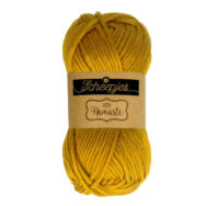 Scheepjes Namaste 604 Locust - sárga gyapjú fonal - yellow yarn blend
