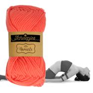 Scheepjes Namaste 619 Fish - lazacrózsaszín gyapjú fonal - salmon-pink yarn blend Scheepjes Namaste 619 Fish - lazacrózsaszín gyapjú fonal - salmon-pink yarn blend