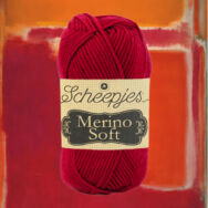 Scheepjes Merino Soft 623 Rothko - vörös gyapjú fonal - red yarn blend