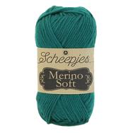 Scheepjes Merino Soft 643 Ansingh - sötét türkiz gyapjú fonal - dark teal yarn blend Scheepjes Merino Soft 643 Ansingh - sötét türkiz gyapjú fonal - dark teal yarn blend