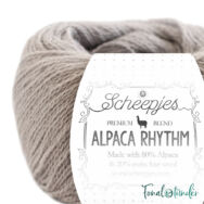 Scheepjes Alpaca Rhythm 654 Robotic - bézs alpaca gyapjú fonal - wool yarn