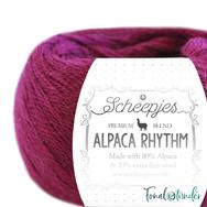 Scheepjes Alpaca Rhythm 667 Jitterburg - sötét rózsaszín alpaca gyapjú fonal - wool yarn Scheepjes Alpaca Rhythm 667 Jitterburg - sötét rózsaszín alpaca gyapjú fonal - wool yarn