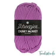 Scheepjes Chunky Monkey 1084 Wild Orchid - orchidea lila akril fonal - purple acrylic yarn Scheepjes Chunky Monkey 1084 Wild Orchid - orchidea lila akril fonal - purple acrylic yarn