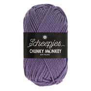 Scheepjes Chunky Monkey 1277 Iris - lila akril fonal - purple acrylic yarn Scheepjes Chunky Monkey 1277 Iris - lila akril fonal - purple acrylic yarn