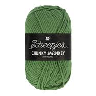 Scheepjes Chunky Monkey 1824 Pickle - ubi zöld akril fonal - warm-green acrylic yarn Scheepjes Chunky Monkey 1824 Pickle - ubi zöld akril fonal - warm-green acrylic yarn