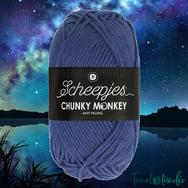 Scheepjes Chunky Monkey 1825 Midnight - sötétkék akril fonal - darkblue acrylic yarn Scheepjes Chunky Monkey 1825 Midnight - sötétkék akril fonal - darkblue acrylic yarn