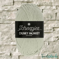 Scheepjes Chunky Monkey 2017 Stone - halvány drapp akril fonal - acrylic yarn - kep2