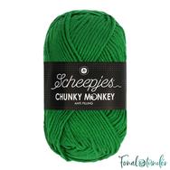 Scheepjes Chunky Monkey 1826 Shamrock - élénk fűzöld akril fonal - vivid green acrylic yarn Scheepjes Chunky Monkey 1826 Shamrock - élénk fűzöld akril fonal - vivid green acrylic yarn