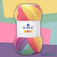 DMC Brio 408 - Szivárvány - színváltós fonal - color-effect yarn - 02