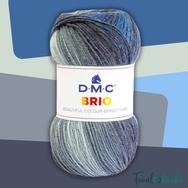 DMC Brio 417 - Kéktől Feketéig - színváltós fonal - color-effect yarn - 02 DMC Brio 417 - Kéktől Feketéig - színváltós fonal - color-effect yarn - 02