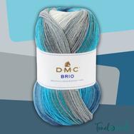 DMC Brio 424 - Türkiztől Szürkéig - színváltós fonal - color-effect yarn - 01 DMC Brio 424 - Türkiztől Szürkéig - színváltós fonal - color-effect yarn - 01