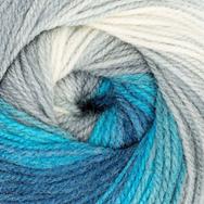 DMC Brio 424 - Türkiztől Szürkéig - színváltós fonal - color-effect yarn - 02 DMC Brio 424 - Türkiztől Szürkéig - színváltós fonal - color-effect yarn - 02