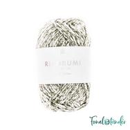 Ricorumi Spray 007 Oliv - oliva barna - fehér pamut fonal - brown-white cotton yarn Ricorumi Spray 007 Oliv - oliva barna - fehér pamut fonal - brown-white cotton yarn