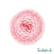 Ricorumi Spin Spin 004 Pink - rózsaszín színátmenetes pamut fonal - gradient cotton yarn