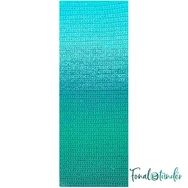 Ricorumi Spin Spin 009 Turquoise - türkiz színátmenetes pamut fonal - gradient cotton yarn - 02