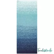 Ricorumi Spin Spin 010 Blue - kék színátmenetes pamut fonal - gradient cotton yarn - 02