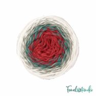 Ricorumi Spin Spin 024 Christmas - színátmenetes pamut fonal - gradient cotton yarn