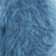 Ricorumi Furry Furry 020 Night Blue  - faux fur carry-along yarn - kék szőrös kísérőfonal
