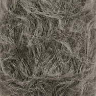 Ricorumi Furry Furry 021 Taupe - faux fur carry-along yarn - barna szőrös kísérőfonal