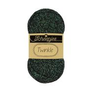 Scheepjes Twinkle 903 - csillogó fekete-zöld pamut fonal - glittering black-green cotton yarn Scheepjes Twinkle 903 - csillogó fekete-zöld pamut fonal - glittering black-green cotton yarn