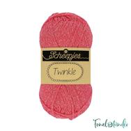 Scheepjes Twinkle 929 - csillogó élénk rózsaszín pamut fonal - glittering vivid-pink cotton yarn Scheepjes Twinkle 929 - csillogó élénk rózsaszín pamut fonal - glittering vivid-pink cotton yarn