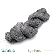 Symfonie Viva 1020 Mirror gray merino wool yarn - szürke gyapjú fonal - 03