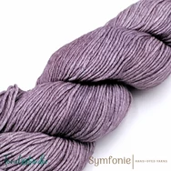 Symfonie Viva 1022 Purple Sea Glass merino wool yarn - lila gyapjú fonal