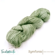 Symfonie Viva 1028 Seafoam green merino wool yarn - zöld gyapjú fonal - 03